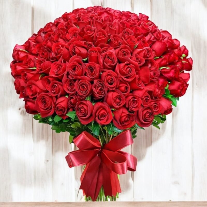 Buquê com 1000 Rosas