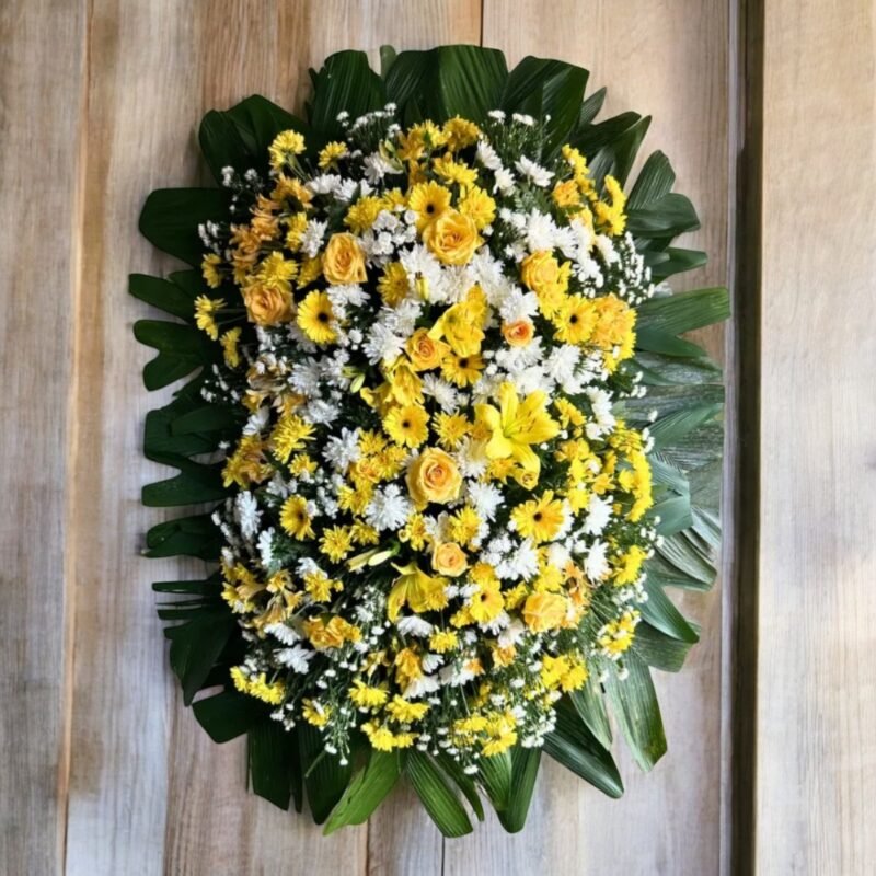 Coroa Fúnebre Elegante