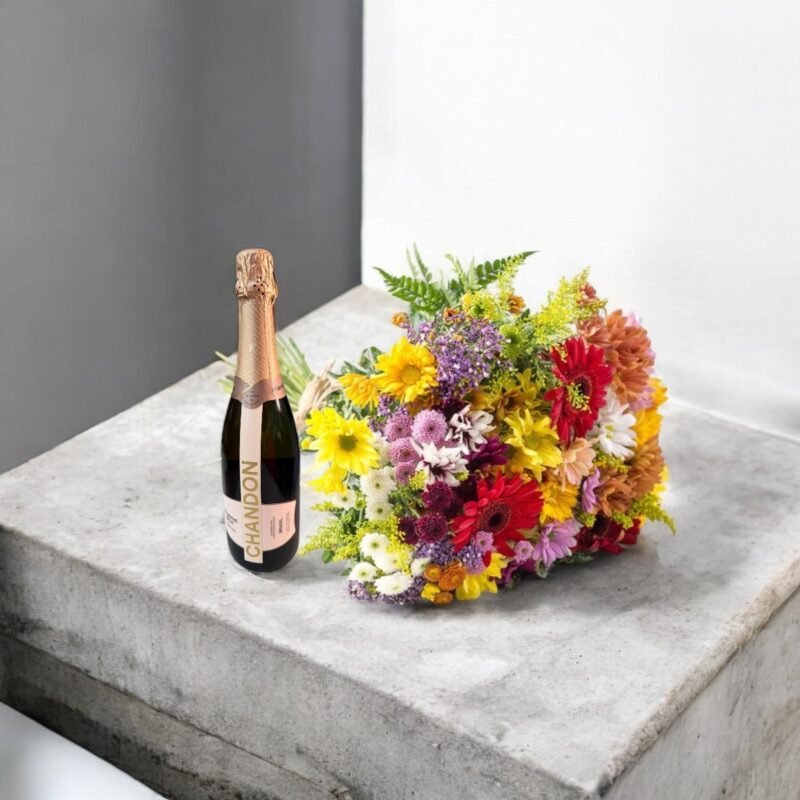 Mix de Flores Especiais e Chandon